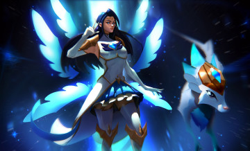 Картинка видео+игры league+of+legends irelia девушка существо