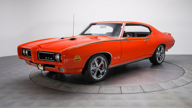 Обои картинки фото автомобили, pontiac, 1969, gto, judge
