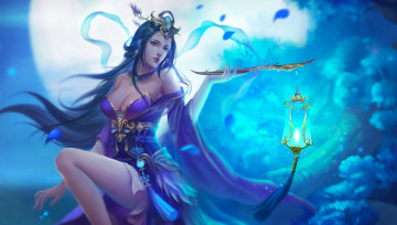 Картинка heavenly+saber видео+игры ---другое девушка