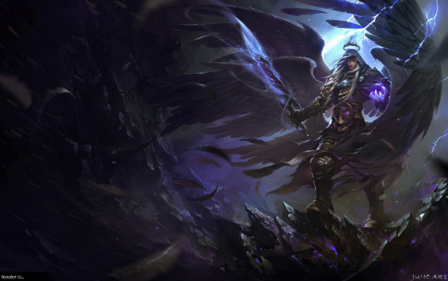 Обои картинки фото видео игры, ---другое, падение, ангела