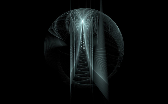 Обои картинки фото 3д графика, абстракция , abstract, шар, пространство