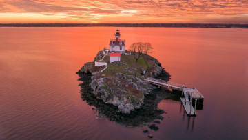 Картинка pomham+rocks+lighthouse usa природа маяки pomham rocks lighthouse