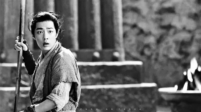 Обои картинки фото кино фильмы, jade dynasty, чжан, сяофань, шест