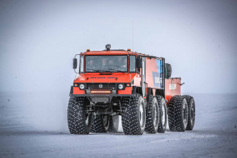 Картинка техника вездеходы снегоболотоход бурлак 6х6 прицeп арктика