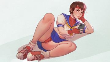 Картинка видео+игры street+fighter sakura kasugano street fighter