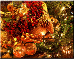 Картинка праздничные украшения
