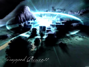 обоя аниме, scrapped, princess