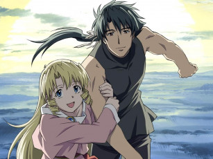 обоя аниме, scrapped, princess