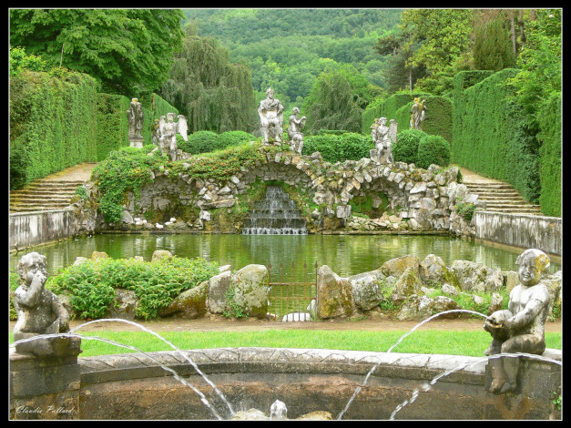 Обои картинки фото города, фонтаны