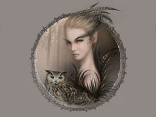 Картинка фэнтези девушки