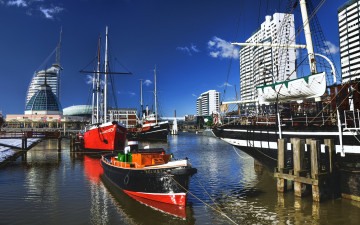 Картинка корабли порты причалы