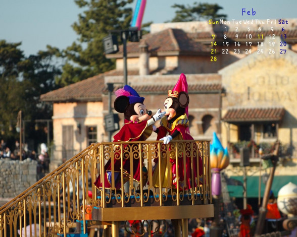 Обои картинки фото календари, игрушки, маски