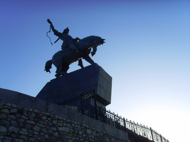 Обои картинки фото памятник, салавату, юлаеву, уфа, города, памятники, скульптуры, арт, объекты