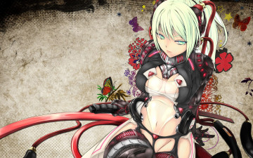 Картинка аниме weapon blood technology