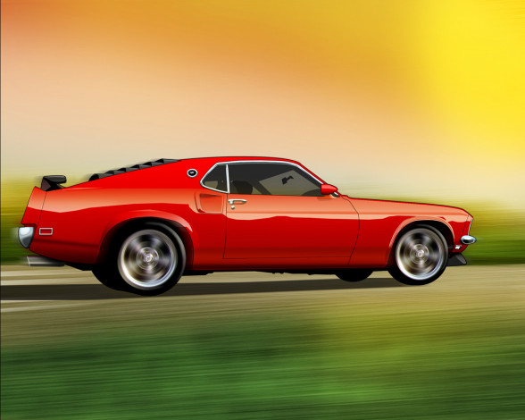 Обои картинки фото автомобили, векторная, графика