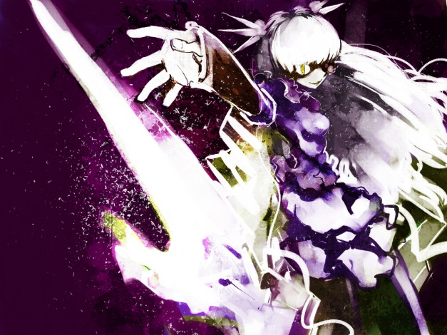 Обои картинки фото аниме, touhou