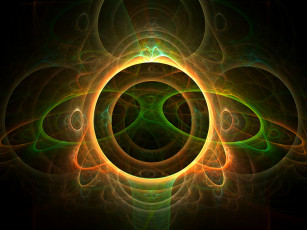 Картинка 3д графика fractal фракталы цвета узор фон