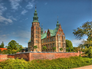 Картинка города копенгаген дания rosenborg castle