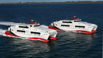 Картинка корабли катамараны тримараны water taxi