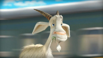 Картинка мультфильмы маша медведь коза