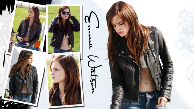 Обои картинки фото Emma Watson, девушки