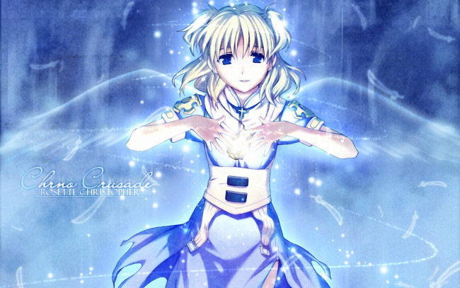 Обои картинки фото аниме, chrno, crusade, rosette