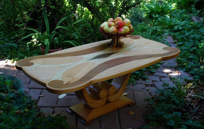 Обои картинки фото Яблоки, интерьер, мебель, vinar