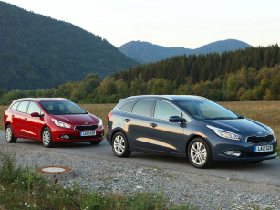 Картинка 2012 kia ceed station wagon автомобили