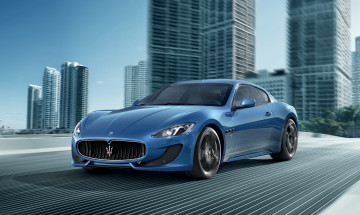 Картинка 2012 maserati granturismo sport автомобили