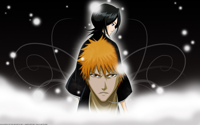 Обои картинки фото аниме, bleach