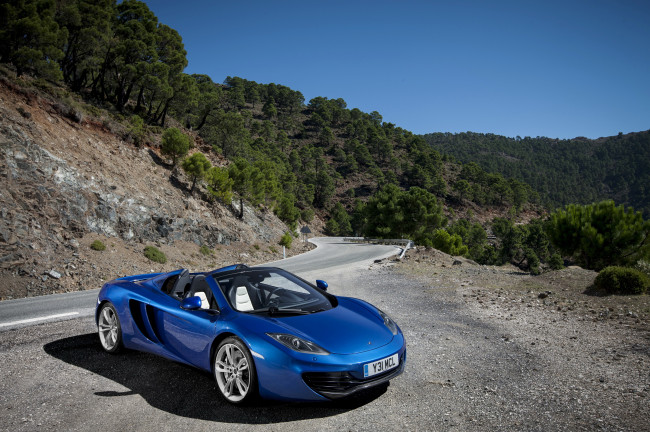 Обои картинки фото 2012, mc, laren, 12c, spider, автомобили, mclaren