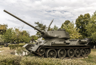 Картинка t-34+85 техника военная+техника средний танк 2-я мировая