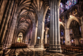 Картинка washington+national+cathedral интерьер убранство +роспись+храма собор пространство