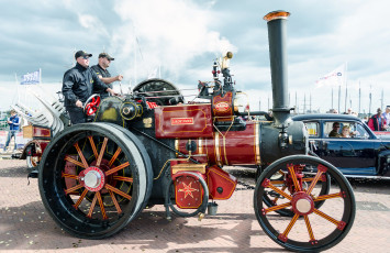 Картинка aveling+&+porter+`lady+jane`+traction+engine+1928 техника тракторы трактор паровой