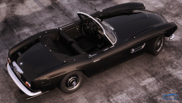 Картинка автомобили 3д bmw 507