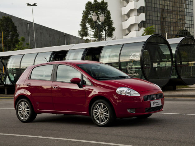 Обои картинки фото автомобили, fiat, punto, br-spec