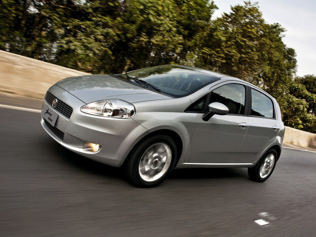 Обои картинки фото автомобили, fiat, punto, br-spec