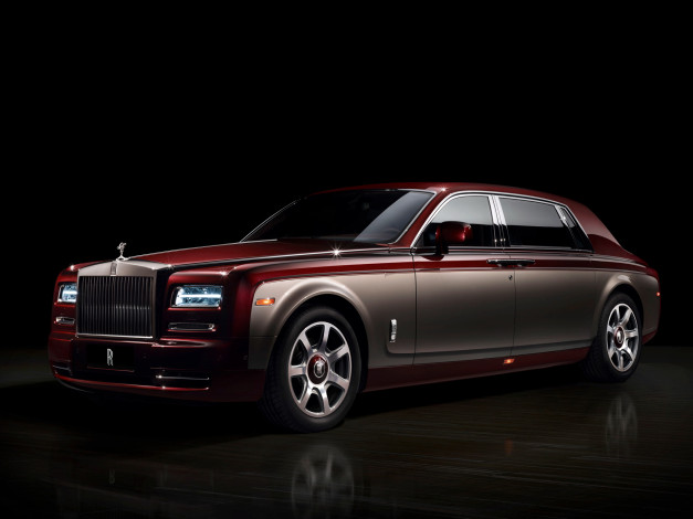 Обои картинки фото автомобили, rolls-royce, 2014, pinnacle, travel, phantom
