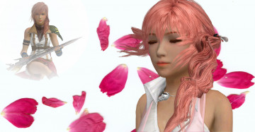 Картинка 3д+графика аниме+ anime взгляд девушка фон