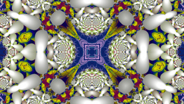 Картинка 3д+графика фракталы+ fractal узор фон цвета