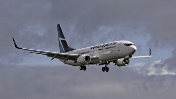 Картинка boeing+737-800 авиация пассажирские+самолёты полет авиалайнер