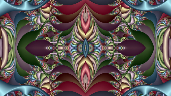 Обои картинки фото 3д графика, фракталы , fractal, цвета, фон, узор