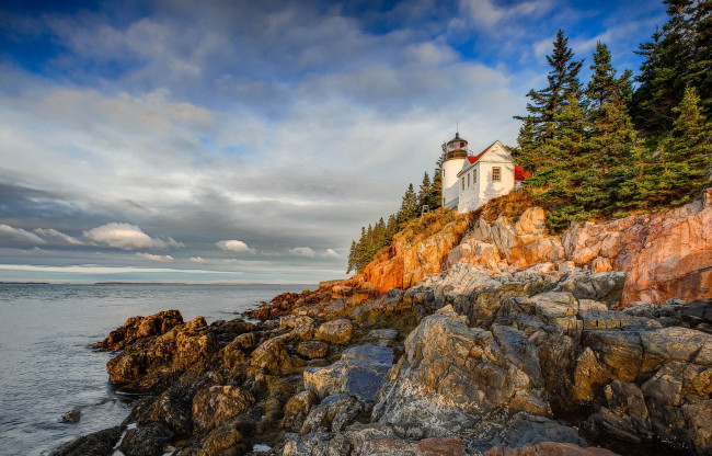 Обои картинки фото природа, маяки, маяк, побережье