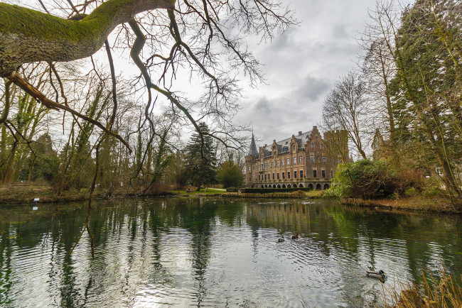 Обои картинки фото castle paffendorf, города, замки германии, замок, водоем