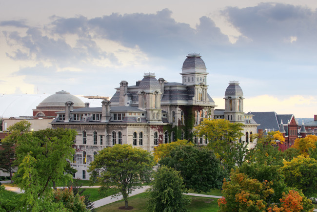 Обои картинки фото syracuse,  new york, города, - панорамы, здание