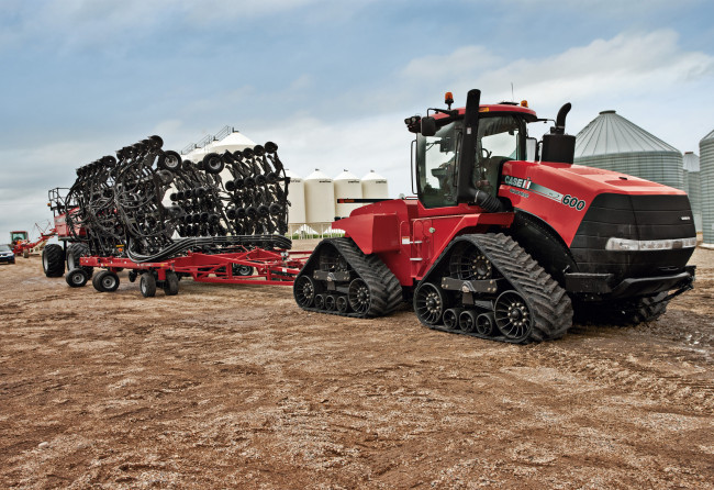 Обои картинки фото техника, тракторы на гусенецах, case