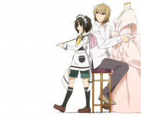 Картинка аниме shonen+maid shonen maid мальчик горнечная