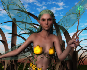 Картинка 3д+графика эльфы+ elves взгляд фон эльфийка