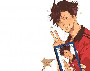 Картинка аниме haikyuu волейбол куро