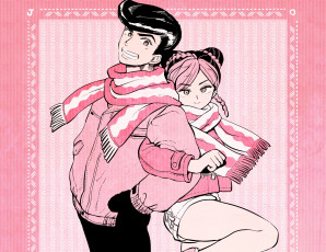 Картинка аниме jojo`s+bizarre+adventure пара